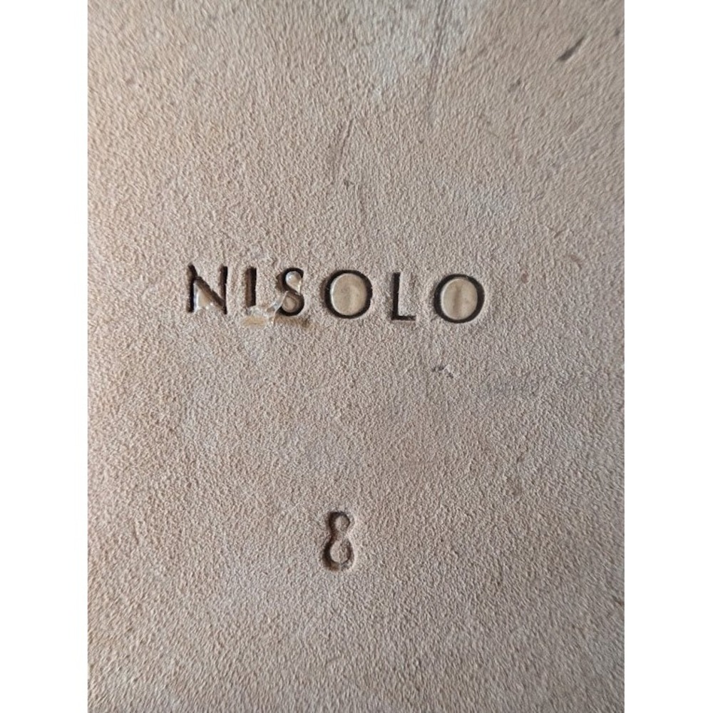 Nisolo Emma d'Orsay Oxford Leather Flats Brandy Brown Womens 8 Pointed Toe - Picture 8 of 9